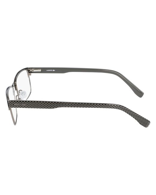 Lacoste Black L2217 033 Optical Frames Metal Squared Normal Photochromatic for men