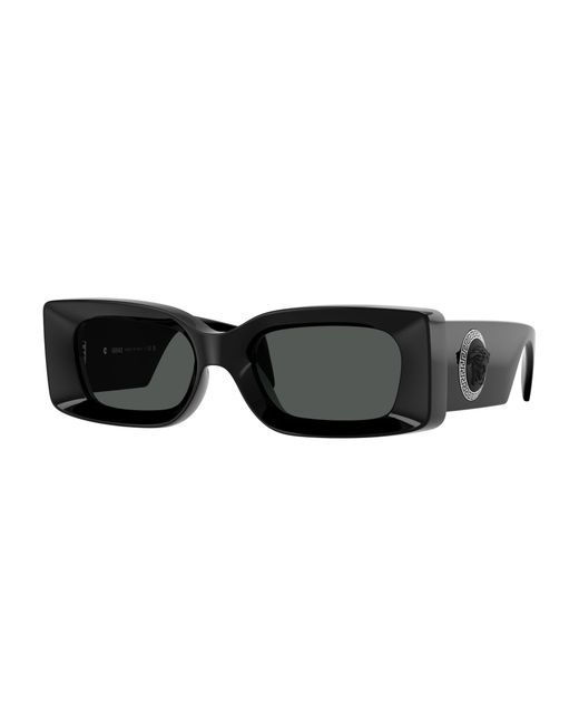 Versace Black Ve4474U Gb1/87 Sunglasses Injected Squared Normal