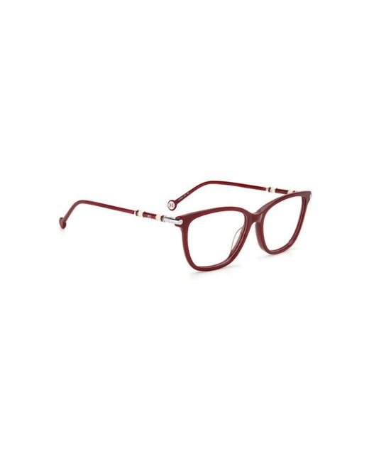Carolina Herrera Black Ch 0027 Lhf Optical Frames Plastic Squared