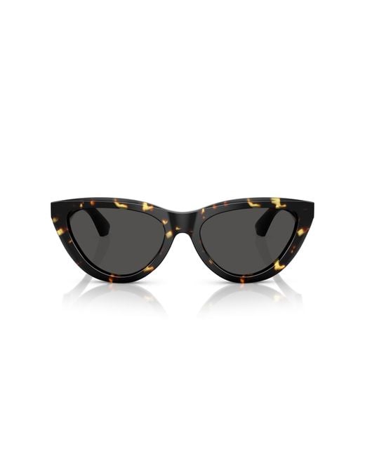 Burberry Black Be4436U 410687 Sunglasses Acetate Cat Eye Normal