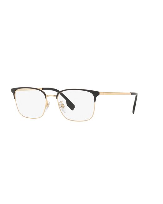 Burberry Black Be1338D 1017 Optical Frames Metal Squared Normal for men