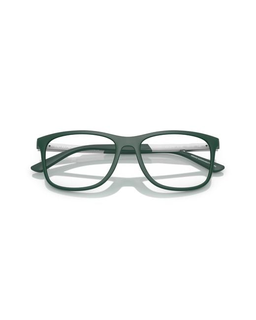 Emporio Armani Black Ea3247 6190 Optical Frames Injected Pillow Normal for men