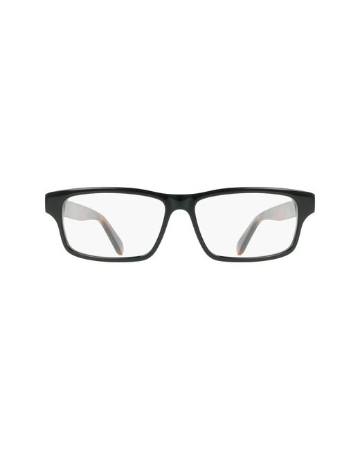 Ferragamo Black Sf3061 001 Optical Frames Acetate Squared Normal for men