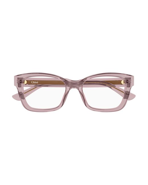 Chloé Black Ch0380O 004 Optical Frames Acetate Transparent Cat Eye