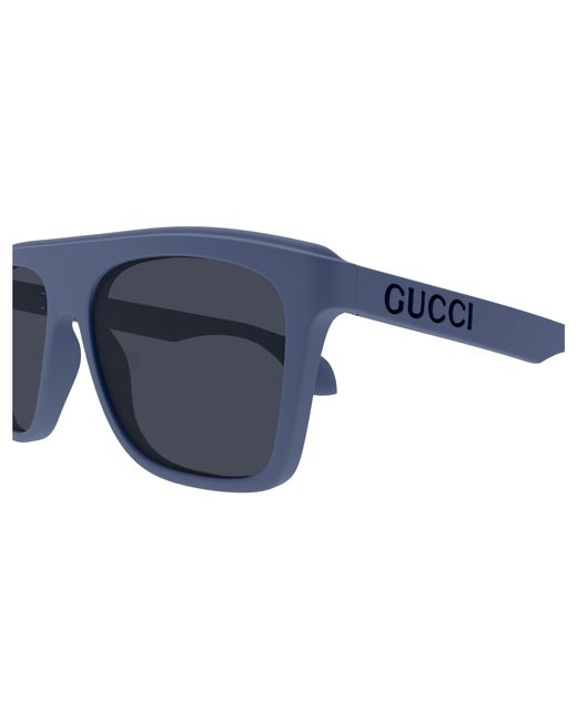 Gucci Black Gg1570S 008 Sunglasses Injected Squared for men