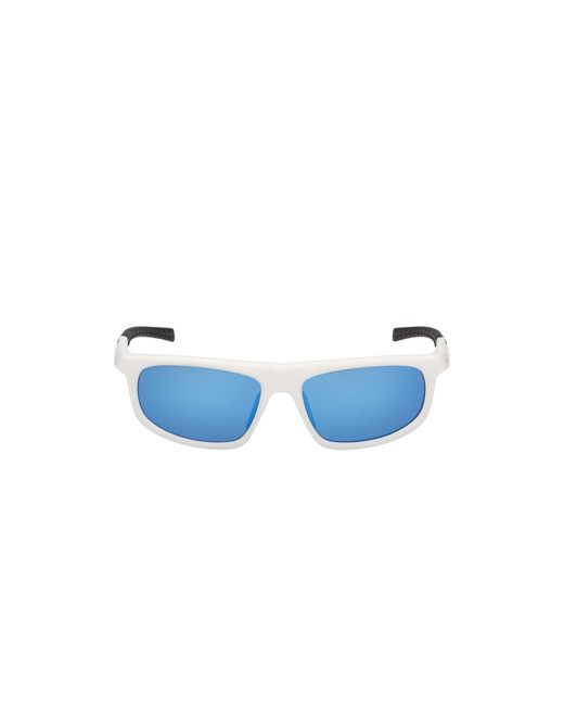Adidas Originals Blue Sp0126 Dromeas 21X Sunglasses Injected Geometric Normal