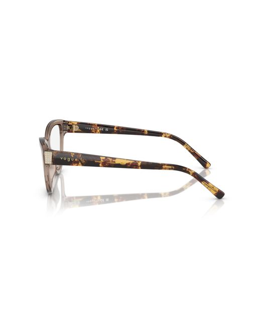 Vogue Eyewear Black Vo5610B 2940 Optical Frames Nylon Cat Eye Normal