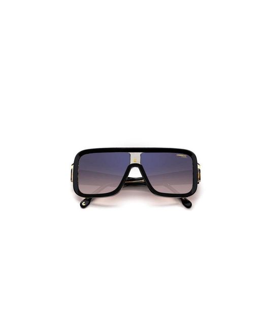 Carrera Black Flaglab 14 0Wm/A8 Sunglasses Acetate Squared Normal Shaded