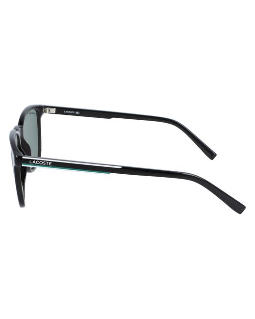 Lacoste Black L915S 001 Sunglasses Injected Squared Normal for men