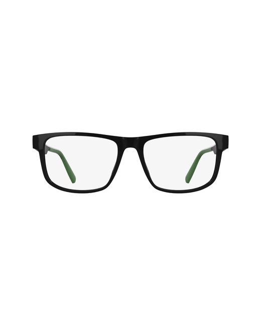 Lacoste Black L4011 001 Optical Frames Bio-Injected Squared Normal for men