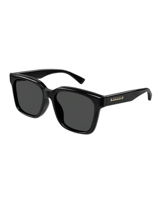 Gucci Black Gg1175Sk 001 Sunglasses Acetate Squared Polarized
