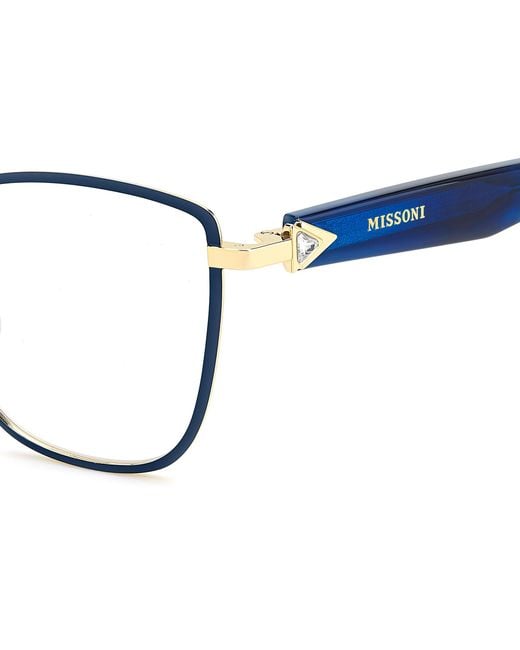 Missoni Black Mis 0304 Lks Optical Frames Metal Squared Normal