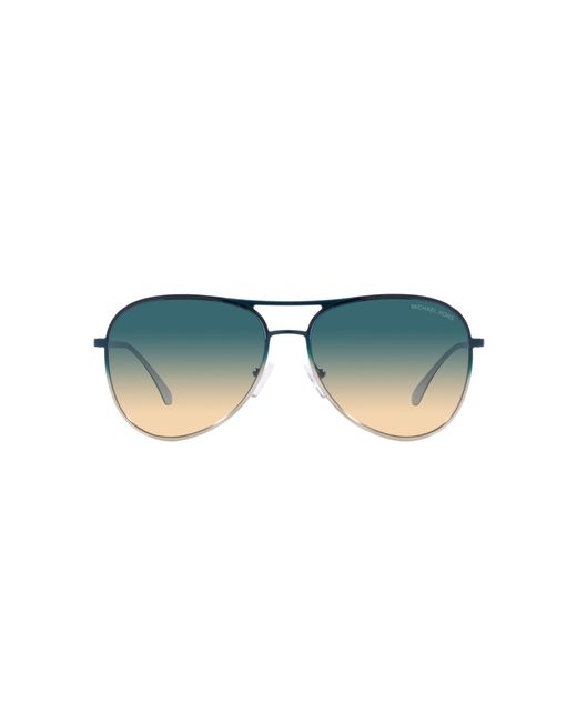 Michael Kors Black Mk1089 Kona 18884M Sunglasses Metal Pilot Normal