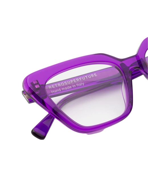 Retrosuperfuture Black 05S Numero 122 Optical Frames Acetate Cat Eye