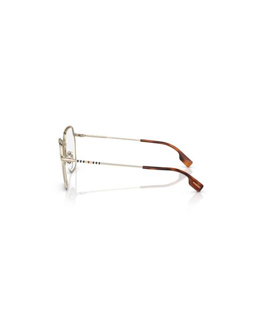 Burberry Black Be1371 Angelica 1109 Optical Frames Metal Transparent Geometric Normal