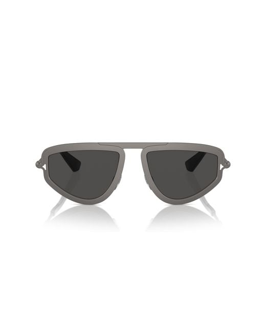 Burberry Black Be3150 131687 Sunglasses Metal Geometric Normal for men