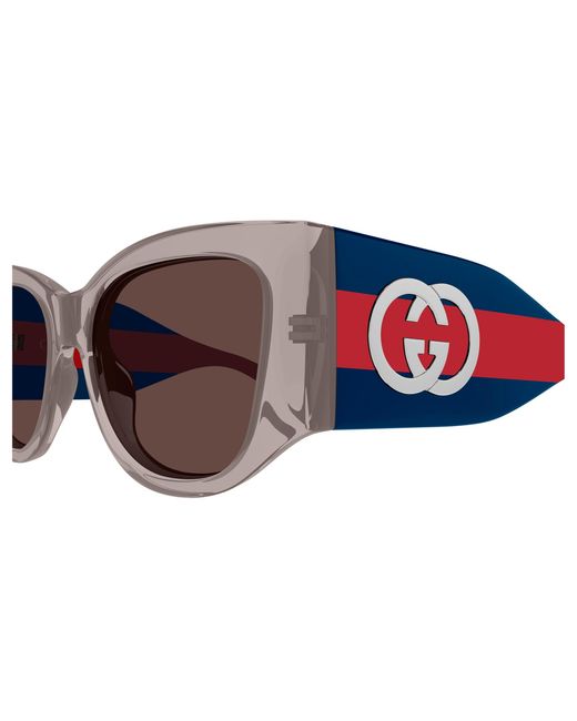 Gucci Black Gg2115S 005 Sunglasses Acetate Cat Eye