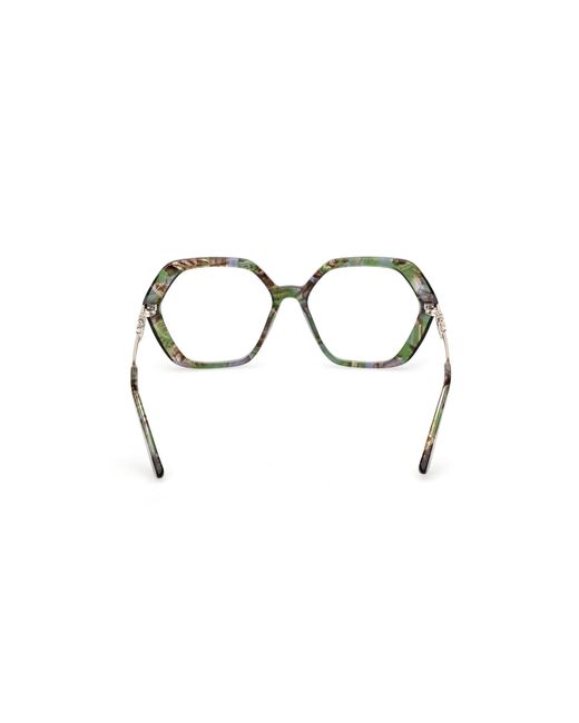 Guess Black Gu50317 098 Optical Frames Acetate Geometric Normal