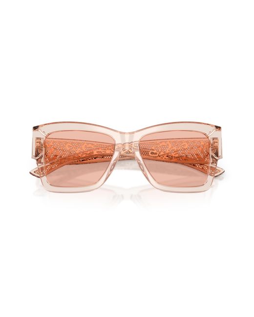 Dolce & Gabbana Black Dg4493 314884 Sunglasses Acetate Squared Normal