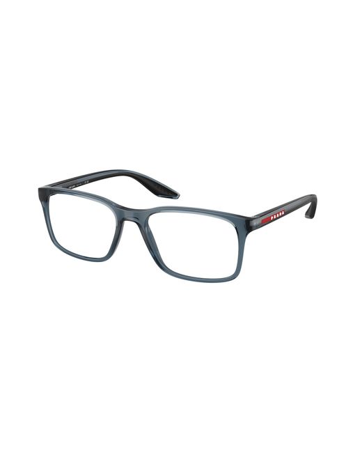 Prada Linea Rossa Black Ps 08Rv Czh1O1 Optical Frames Injected Pillow Normal for men