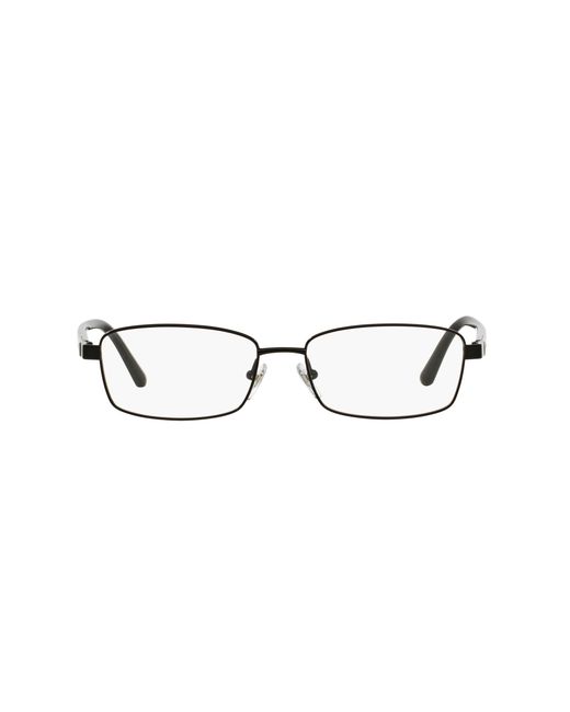 Burberry Black Be1287Td 1001 Optical Frames Titanium Squared Normal for men