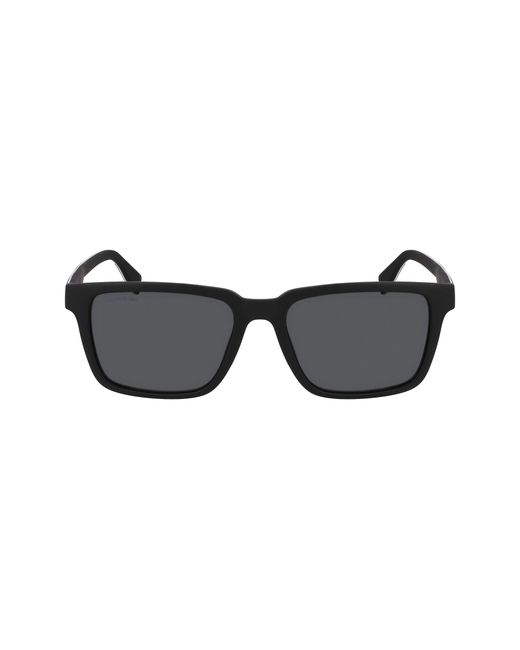 Lacoste Black L6032S 002 Sunglasses Bio-Inject Squared Normal Normal for men