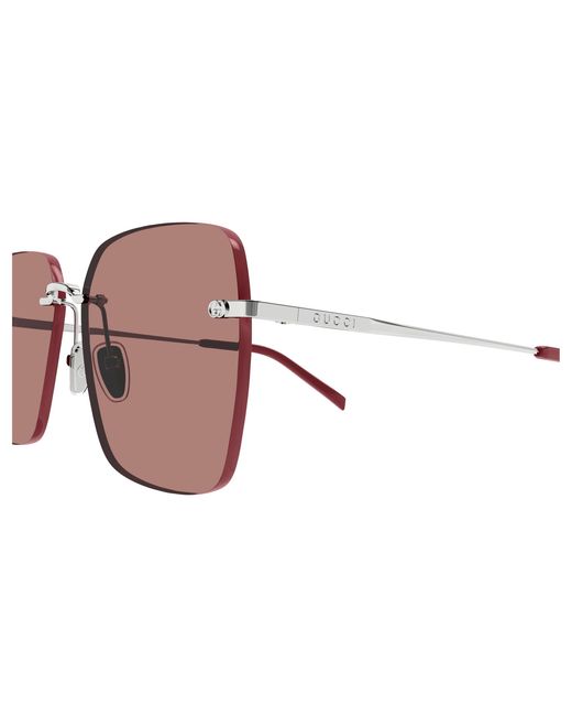 Gucci Black Gg1955Sa 003 Sunglasses Metal Squared
