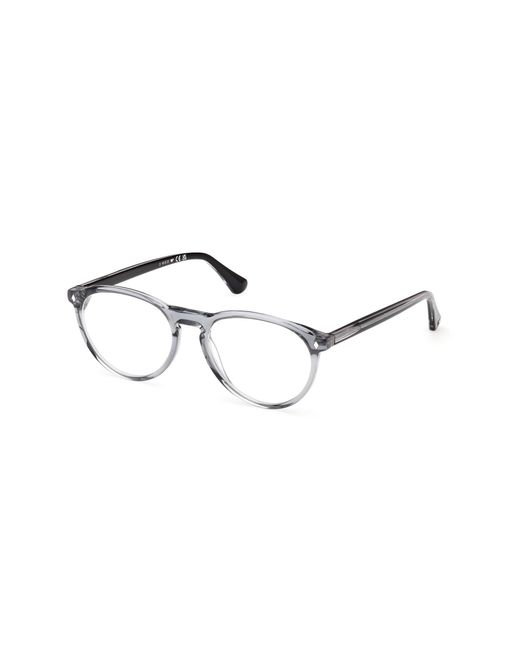 Web Black We5474 020 Optical Frames Acetate Round Normal for men