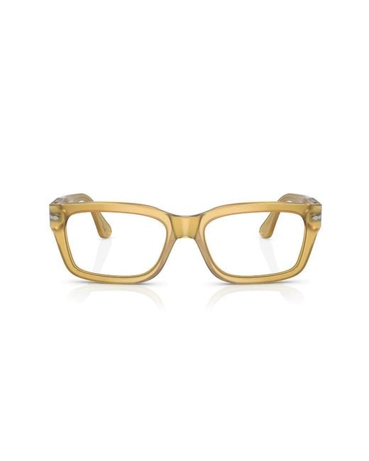 Persol Black Po3301V 204 Optical Frames Acetate Squared