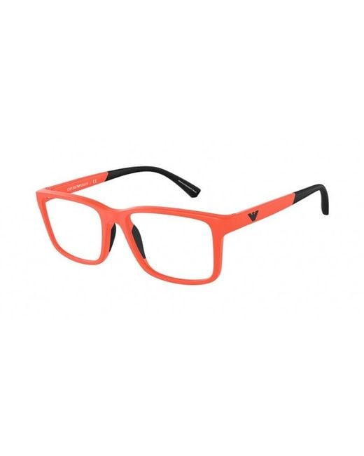 Emporio Armani Black Ea3203 5932 Optical Frames Plastic Squared for men