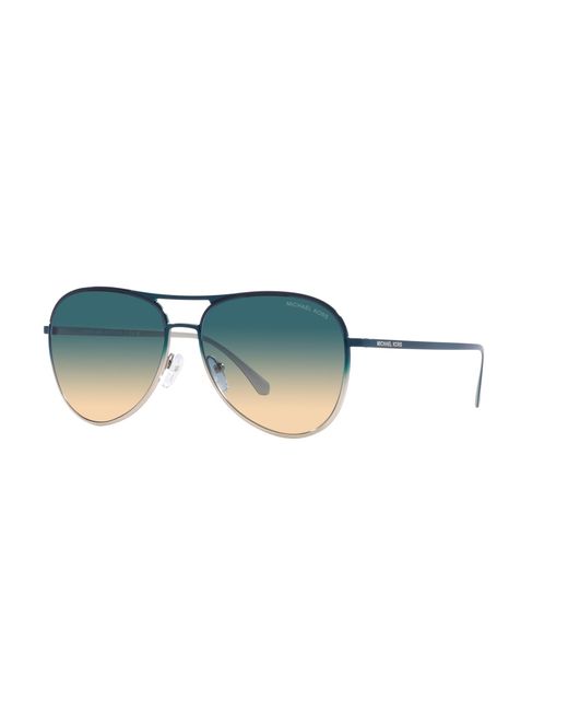 Michael Kors Black Mk1089 Kona 18884M Sunglasses Metal Pilot Normal