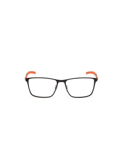 Adidas Originals Black Sp5113-H 001 Optical Frames Squared Normal for men