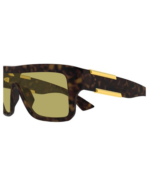 Bottega Veneta Black Bv1451S 002 Sunglasses Bio-Injected Geometric