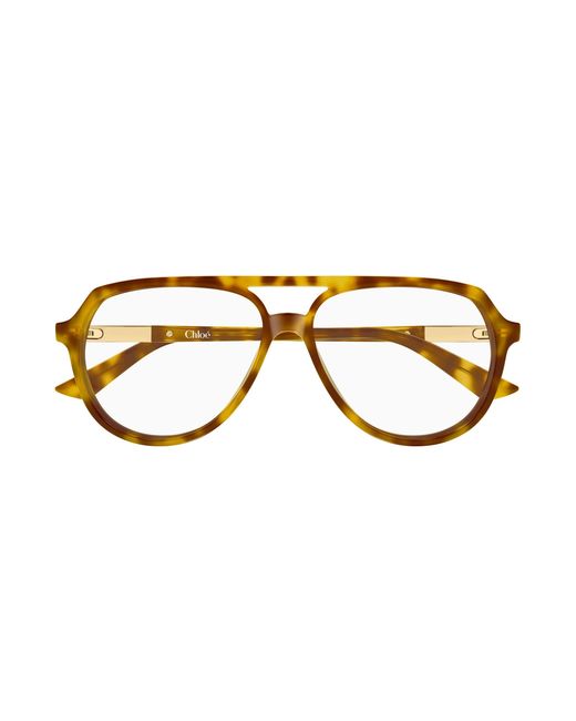Chloé Black Ch0366O 003 Optical Frames Acetate Transparent Pilot