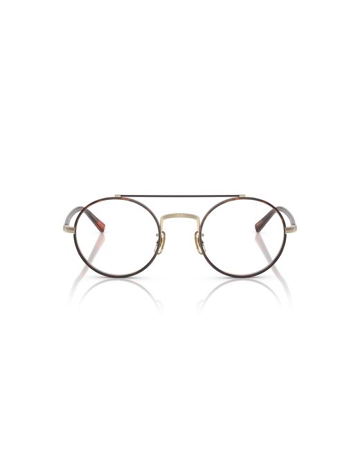 Oliver Peoples Black Ov1355T Etlin 5035 Optical Frames Titanium Transparent Round Normal