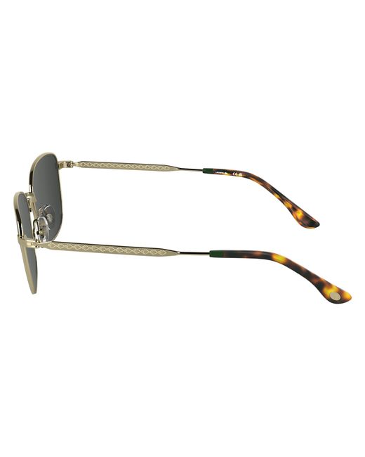 Lacoste Black L270S 714 Sunglasses Metal Squared Normal