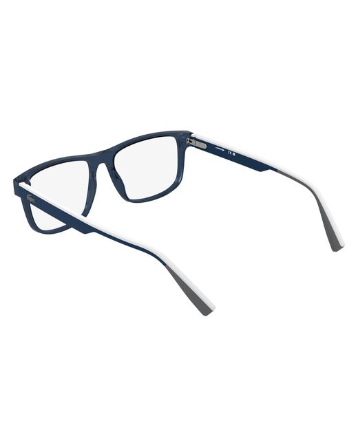 Lacoste Black L4011 001 Optical Frames Bio-Injected Squared Normal for men