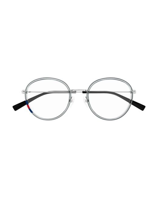 Gucci Black Gg1851O 003 Optical Frames Injected Transparent Round