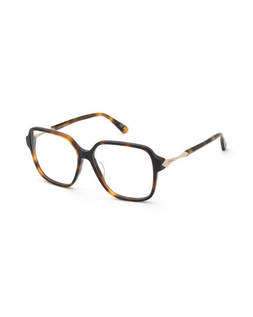 Nina Ricci Black Vnr472 752 Optical Frames Acetate Squared