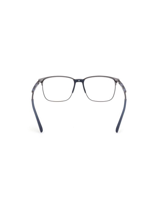 Timberland Black Tb50054 002 Optical Frames Metal Squared Normal for men