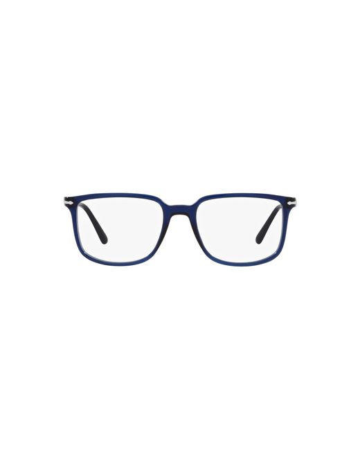 Persol Black Po3275V 181 Optical Frames Acetate Transparent Squared Normal for men