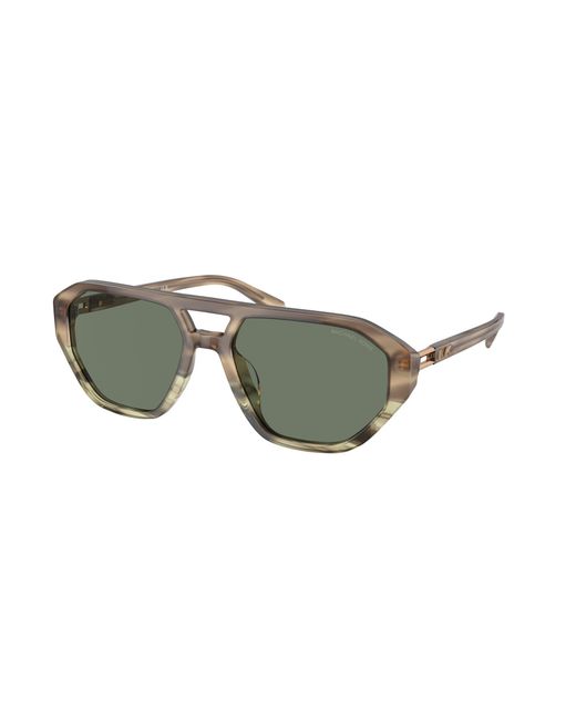 Michael Kors Black Mk2219U Zurich 39633H Sunglasses Acetate Pilot Normal for men
