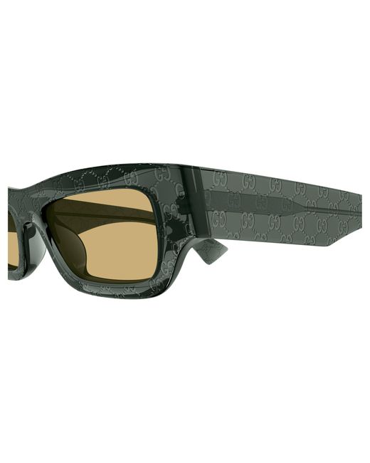 Gucci Black Gg1839S 009 Sunglasses Acetate Squared for men