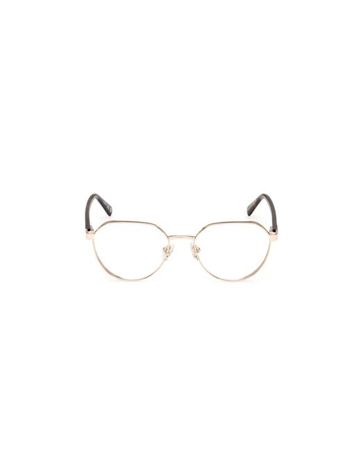 Guess Black Gu50136 032 Optical Frames Metal Round Normal for men