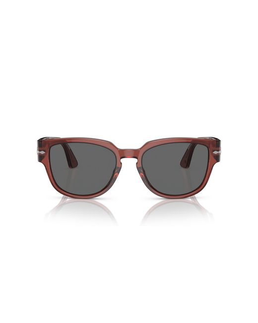 Persol Black Po3231S 1104B1 Sunglasses Plastic Squared Normal for men