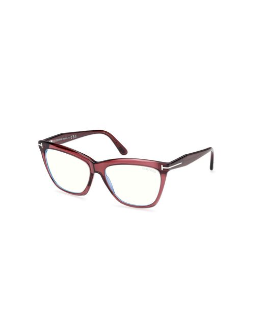Tom Ford Black Ft6064-B 071 Optical Frames Acetate Cat Eye Normal