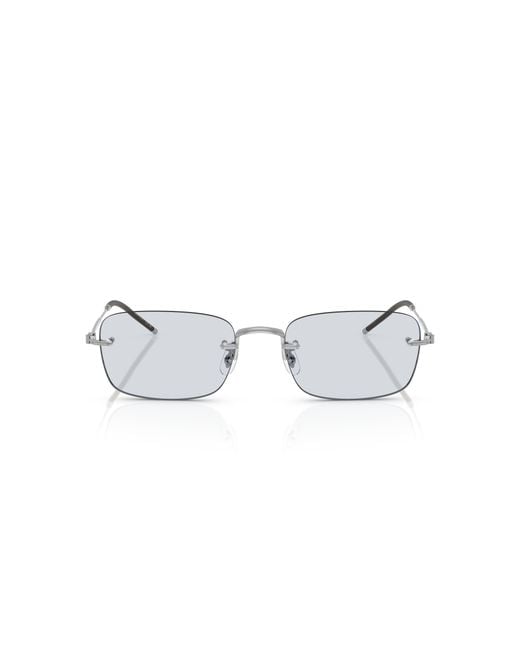 Oliver Peoples Black Ov1359T Tk-10 5036 Optical Frames Titanium Light Squared Normal