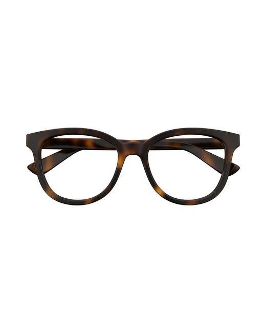 Gucci Black Gg1687O 002 Optical Frames Acetate Transparent Cat Eye