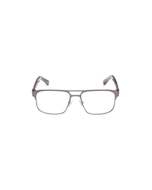 Guess Black Gu50367 9 Optical Frames Metal Squared Normal for men