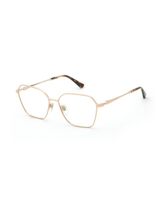 Nina Ricci Black Vnr474 08Fc Optical Frames Metal Geometric